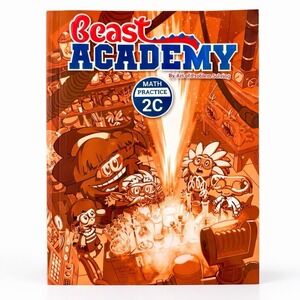 Beast Academy Math Practice 2C Workbook AoPS Grade 2 Homeschool Math Book